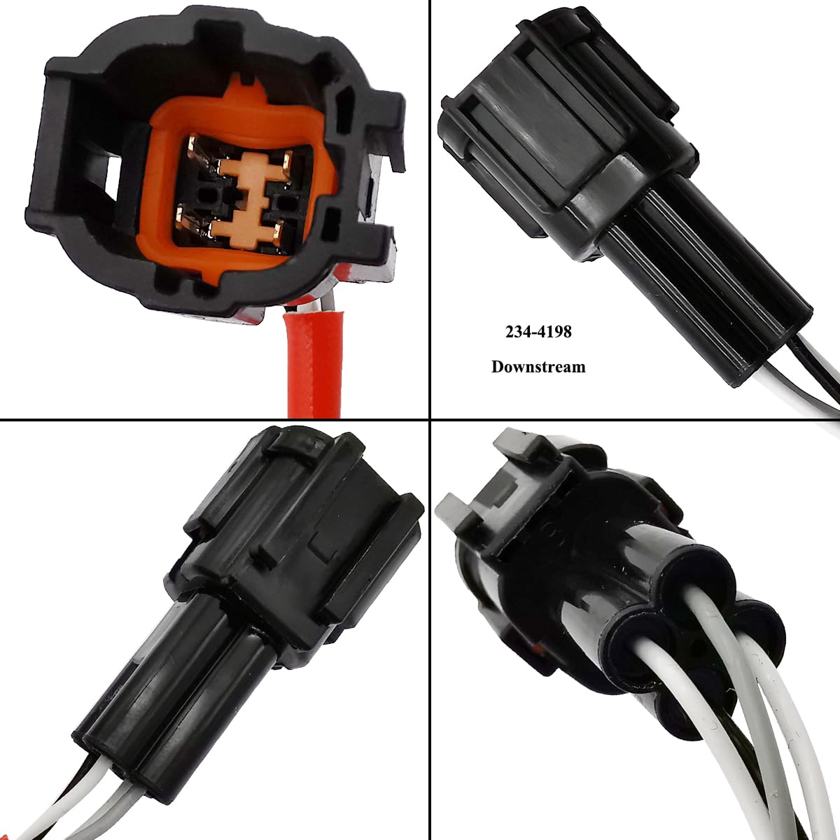 4Pcs O2 Sensor Set for Nissan Frontier Xterra 3.3L V6 (2004) - 234-4198 234-3006