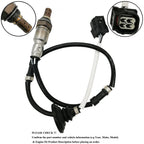 2Pcs Air Fuel Ratio & O2 Sensor for Honda Fit 1.5L (2007-2008) | 36531-RME-A00 36531-RME-A01
