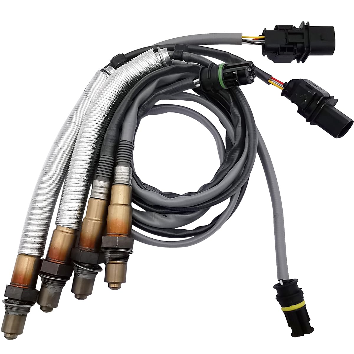 4Pcs Wideband O2 Sensor Set for BMW 128i 328i X3 X5 (E90/E82) - 11787558073 11787558055