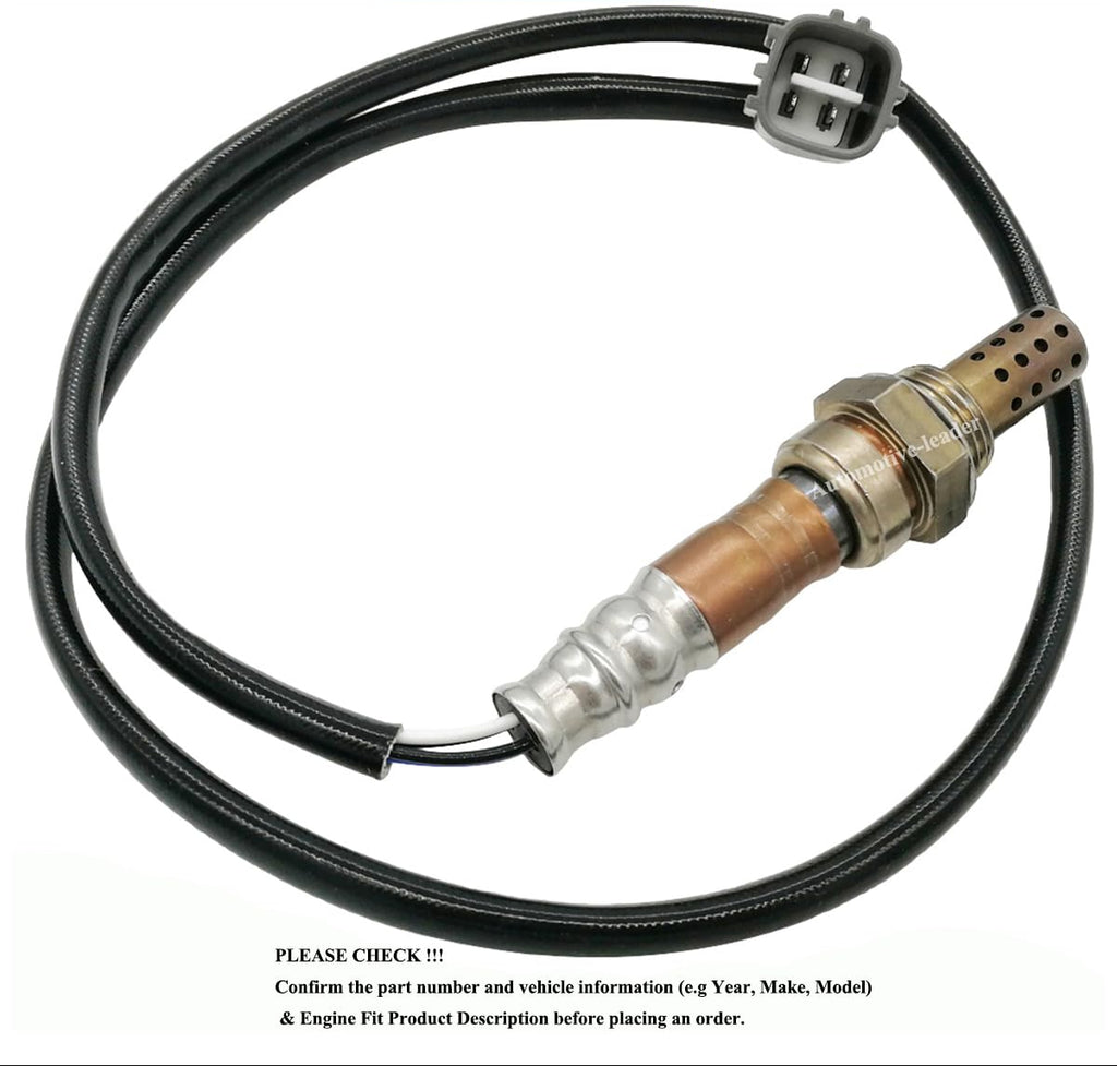 OEM-quality automotive oxygen sensor with wiring harness and connector for vehicle fitment