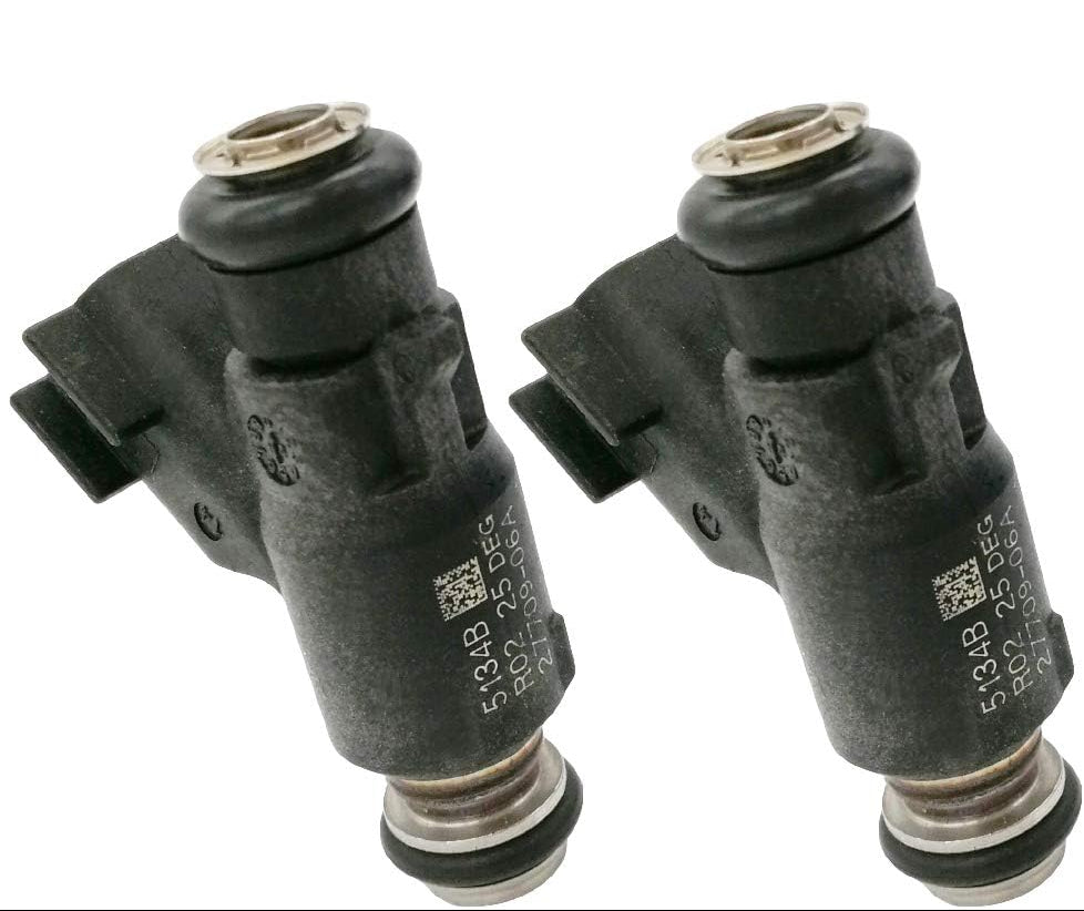 2Pcs Fuel Injectors Nozzle for Harley Davidson Dyna Motorcycle 275CC 25 Degree (2007-2015) | 27709-06A 27625-06
