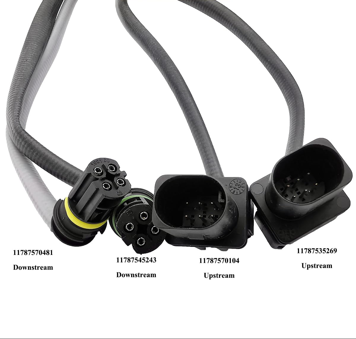 4Pcs O2 Sensor Set for BMW E90 320i E81 120i (2008-2016) | 11787535269 11787545243 11787570481 11787570104