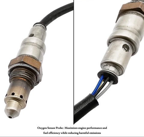 JR3Z-9F472-B Upstream Oxygen O2 Sensor Replacement for Ford Mustang 2018-2021 5.0L V8， F-650 2021-2022 F-750 2021 7.3L V8 JR3Z9F472B, DY1442