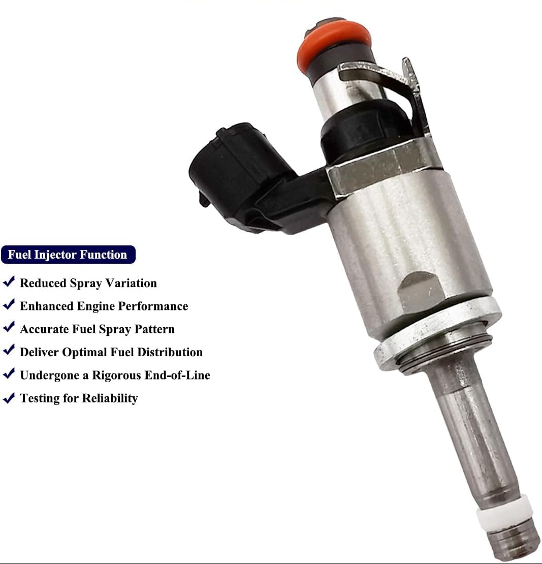 4Pcs Fuel Injector Set for Honda Accord CR-V 2.4L (2013-2017) - 164505LAA01 FJ1208