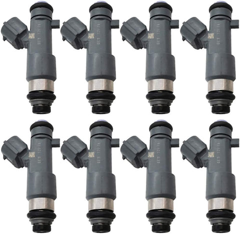 Suitable for 8Pcs Fuel Injector Set for Nissan Armada Titan 5.6L V8 (2006-2015) | 16600-ZJ50A FJ1076