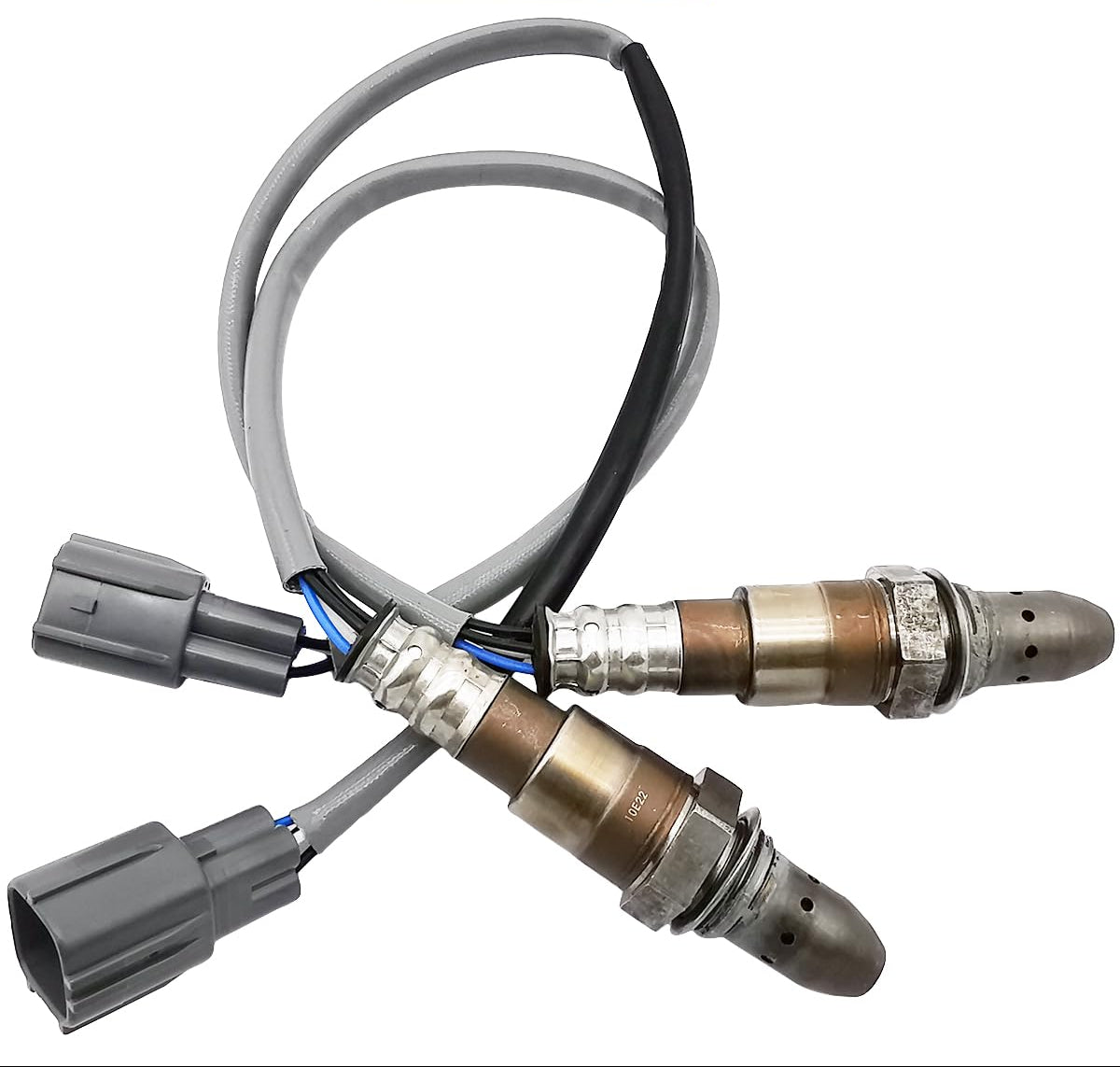 2Pcs Air Fuel Ratio & O2 Sensor for Toyota Highlander Sienna Lexus RX350 V6|234-9158 234-9161