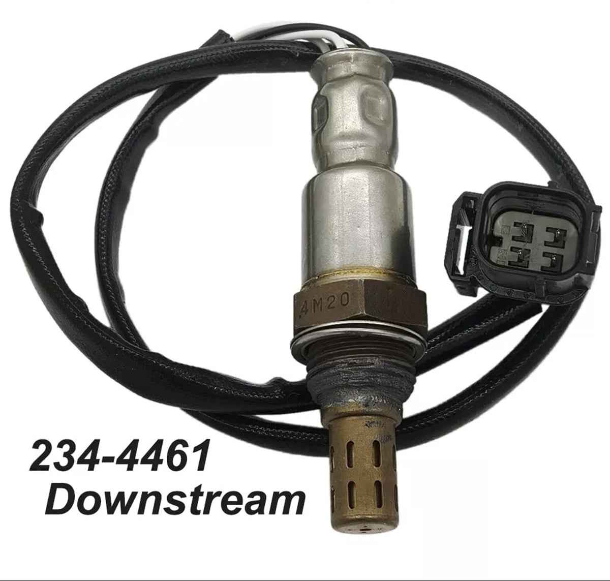 OEM-quality downstream oxygen sensor 234-4461 with wiring harness and electrical connector for automotive emissions control