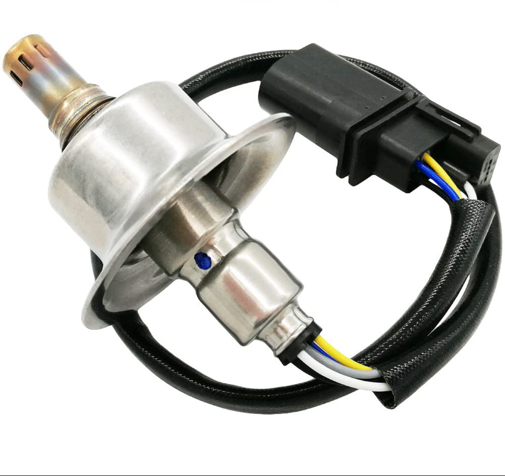OEM-quality automotive oxygen sensor with wiring harness and black connector for vehicles