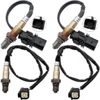 4Pcs 234-5097 234-4575 Upstream Downstream Oxygen O2 Sensor for Ford Edge Escape Explorer Focus Fusion Taurus, for Lincoln MKC MKT MKZ L4-2.0L 8F9Z9F472A GK4Z9G444C