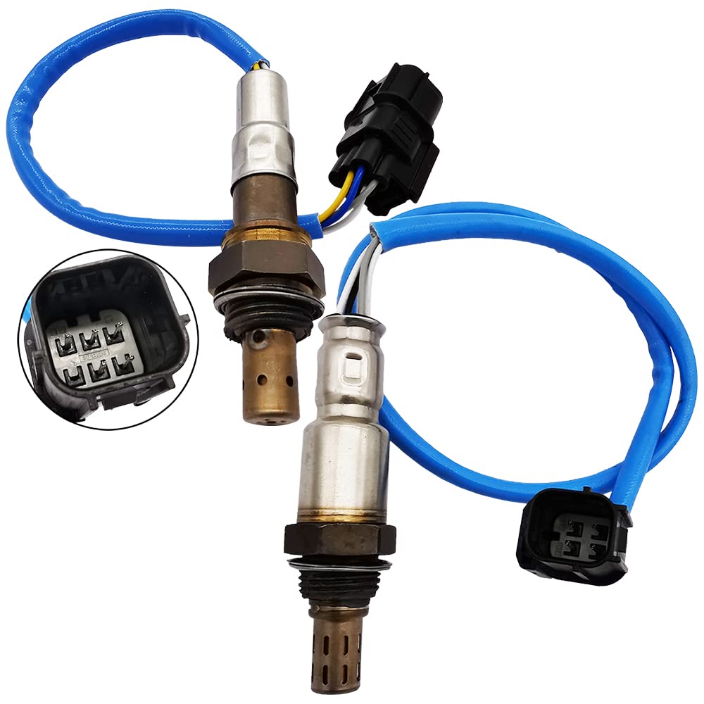 2Pcs Air Fuel Ratio & O2 Sensor for Acura MDX 3.7L (2007-2009) | 234-5053 234-4351
