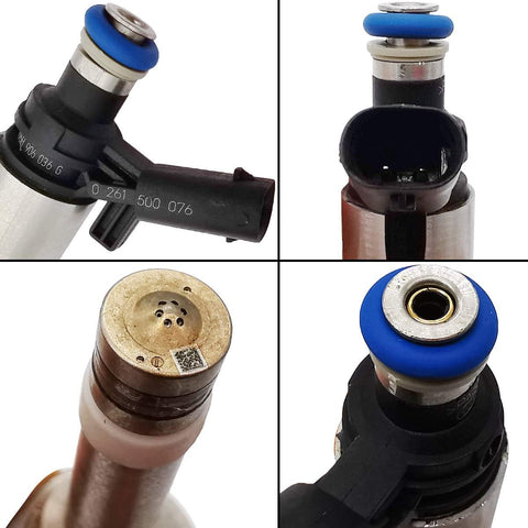 4Pcs Fuel Injectors for VW CC Eos GTI Tiguan Golf Beetle Jetta Passat Audi A3 A4 Q5 2.0T | 06H906036G