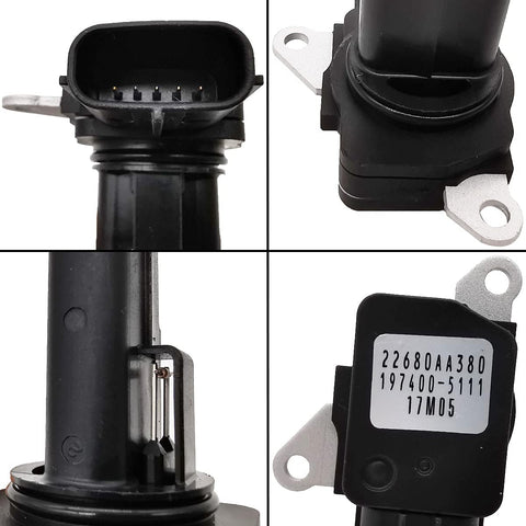 Suitable for Mass Air Flow Sensor MAF for Subaru Forester Impreza Outback WRX Crosstrek (2008-2018) | 22680AA380 1974005111