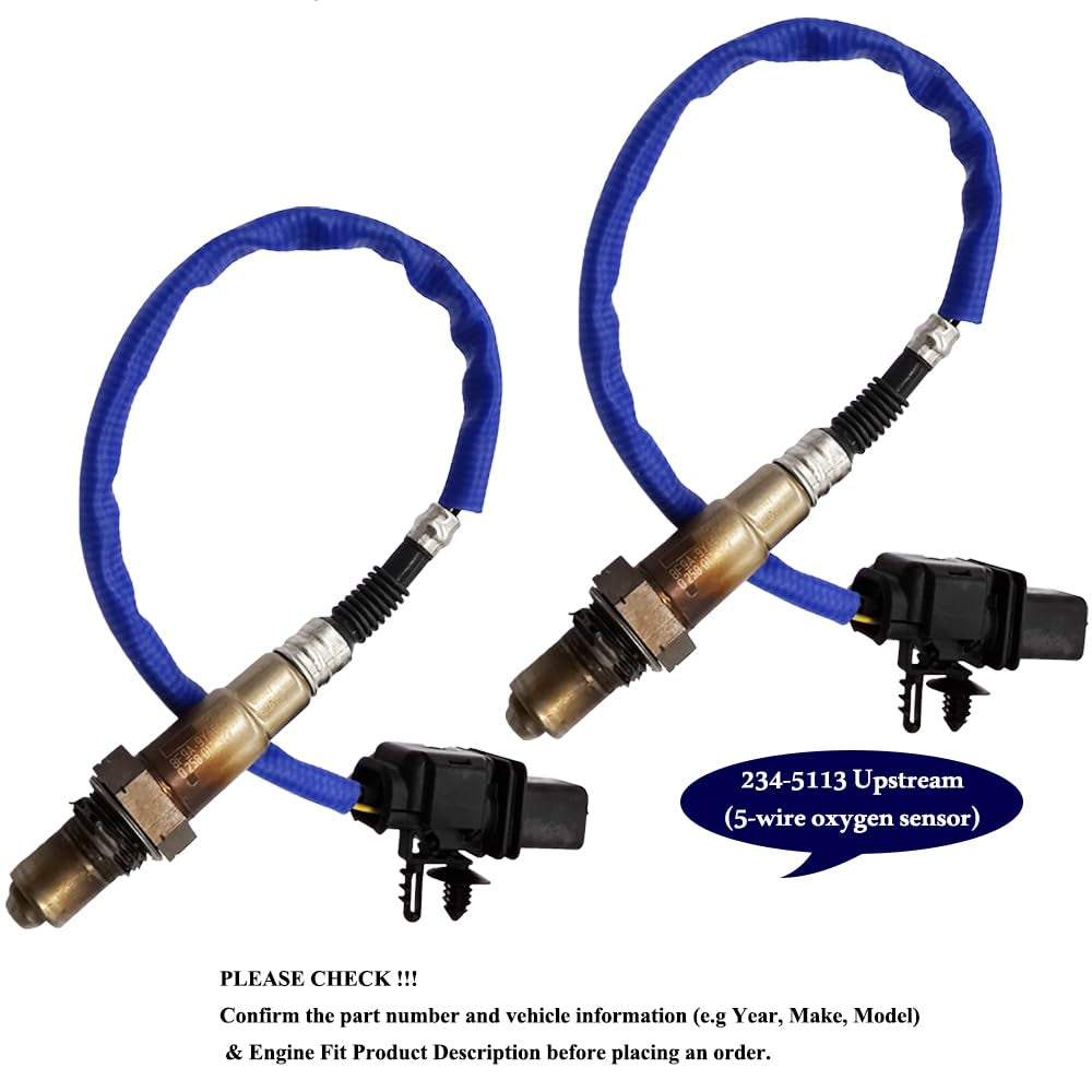 Suitable for 4Pcs O2 Sensor for Ford F-150 4.6L VIN W & E-Series (2009-2014) | 234-5113 234-4127