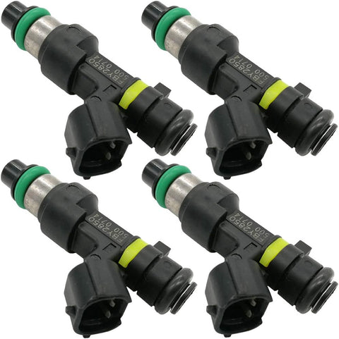 Suitable for 4Pcs Fuel Injectors 18-Hole for Nissan Cube NV200 Sentra Versa 1.8L 2.0L (2007-2017) | 16600-EN200