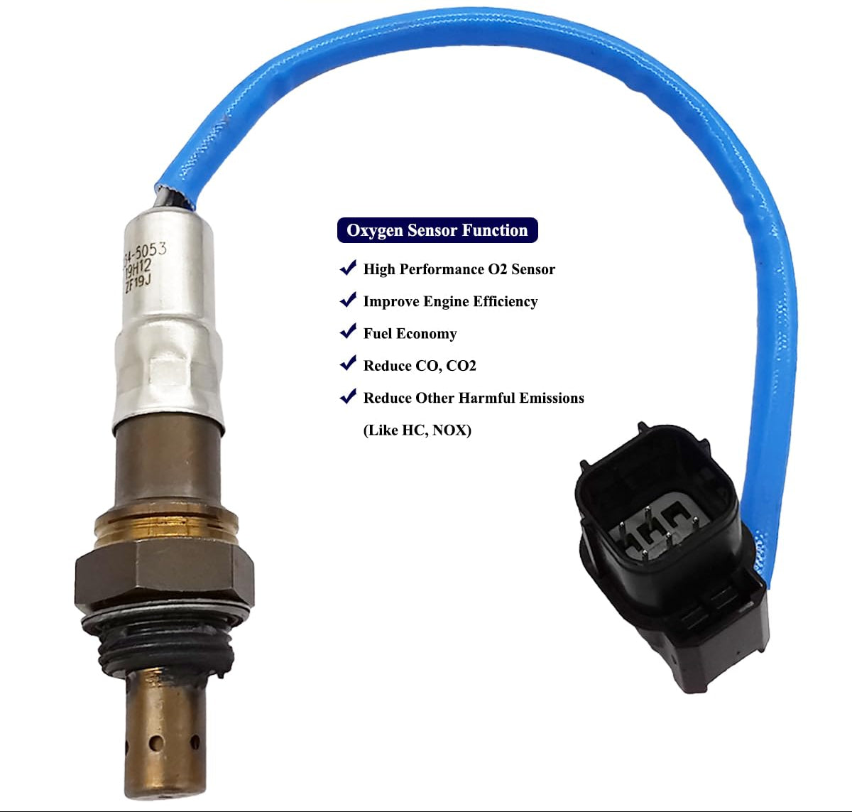 4Pcs O2 Sensor Set for Honda Odyssey Pilot Ridgeline 3.5L V6 (2007-2010) | 2 * 234-5053 234-4355 234-4368  36531-RYE-A01