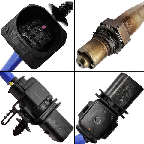 2Pcs Air Fuel Ratio & O2 Sensor for Ford Focus Fusion 1.6L 2.0L | 234-5113 234-4575