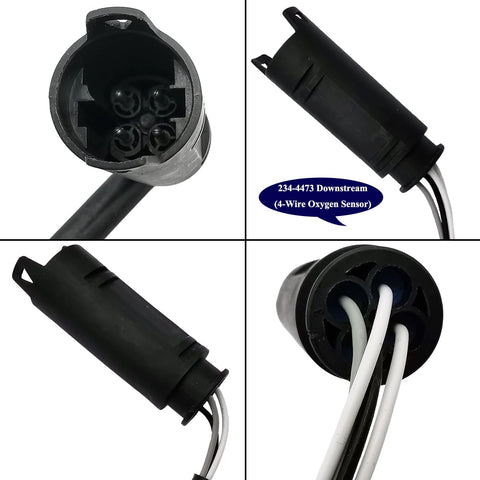 4Pcs Upstream Downstream Oxygen O2 Sensor for 2003 BMW 325Ci 325i 330Ci 330i 525i 2.5L 3.0L BMW X3 L6 3.0L | 234-5137 234-4473