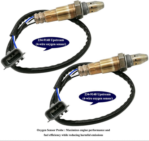 4Pcs O2 Sensor for Nissan Altima Maxima Pathfinder V6 (2015-2019) | 234-9148 234-4985 234-4986