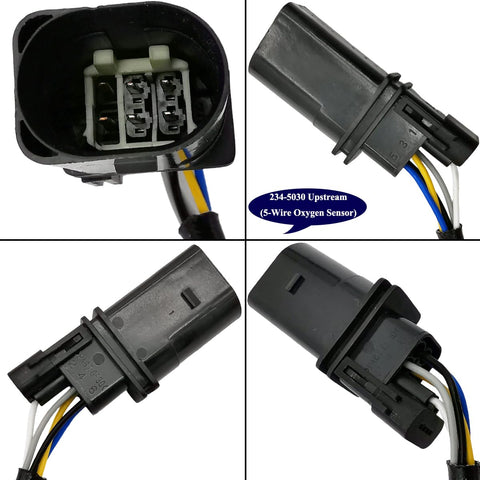 2Pcs 234-5030 234-4237 Upstream Downstream Oxygen O2 Sensor for Kia Forte 2.0L 2.4L L4 2010-2013 Forte5 2.0L 2.4L L4 2012-2013 Magentis Optima 2.4L L4 2010 Rondo 2.4L L4 2009-2012