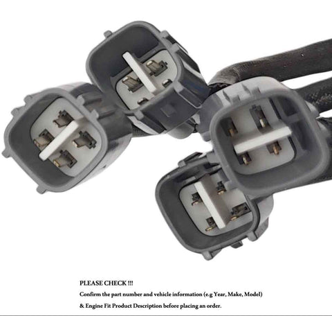 4Pcs Upstream Downstream Oxygen O2 Sensor Replacement for Toyota 4Runner 4.0L-V6 Gas 2003 2004 2 * 234-9047 234-4804 234-4805 22641-AA25A 89465-60220 89465-60230