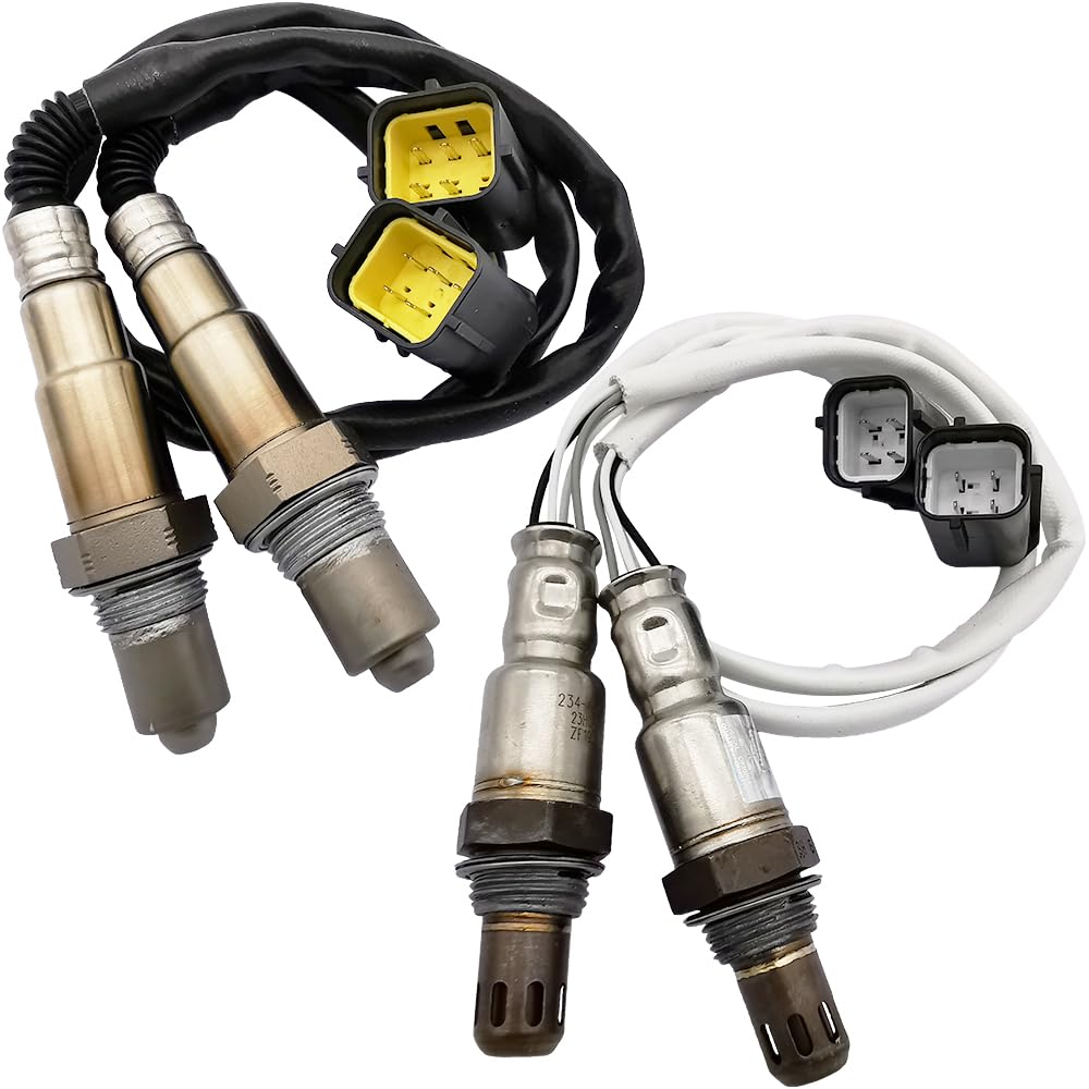 4PCS 234-5095 234-4381 O2 Sensor Upstream Sensor 1+ Downstream Lambda Sensor for Infiniti QX56 5.6L 2014 QX80 5.6L 2011-2013 22693-1LA0C 226931MC0A 226931MC0B 22690ED000 226A0EN21A