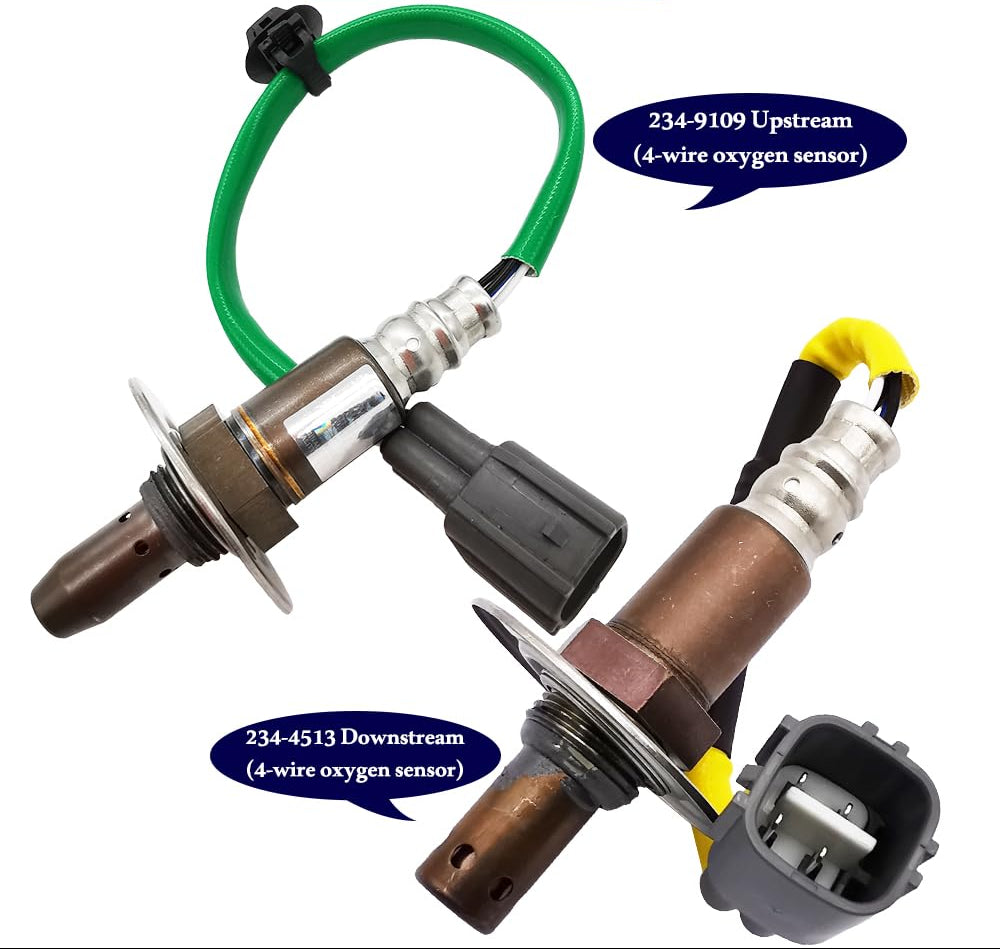 2Pcs Air Fuel Ratio & O2 Sensor for Subaru Forester Impreza XV Crosstrek (2011-2014) 234-9109 234-4513