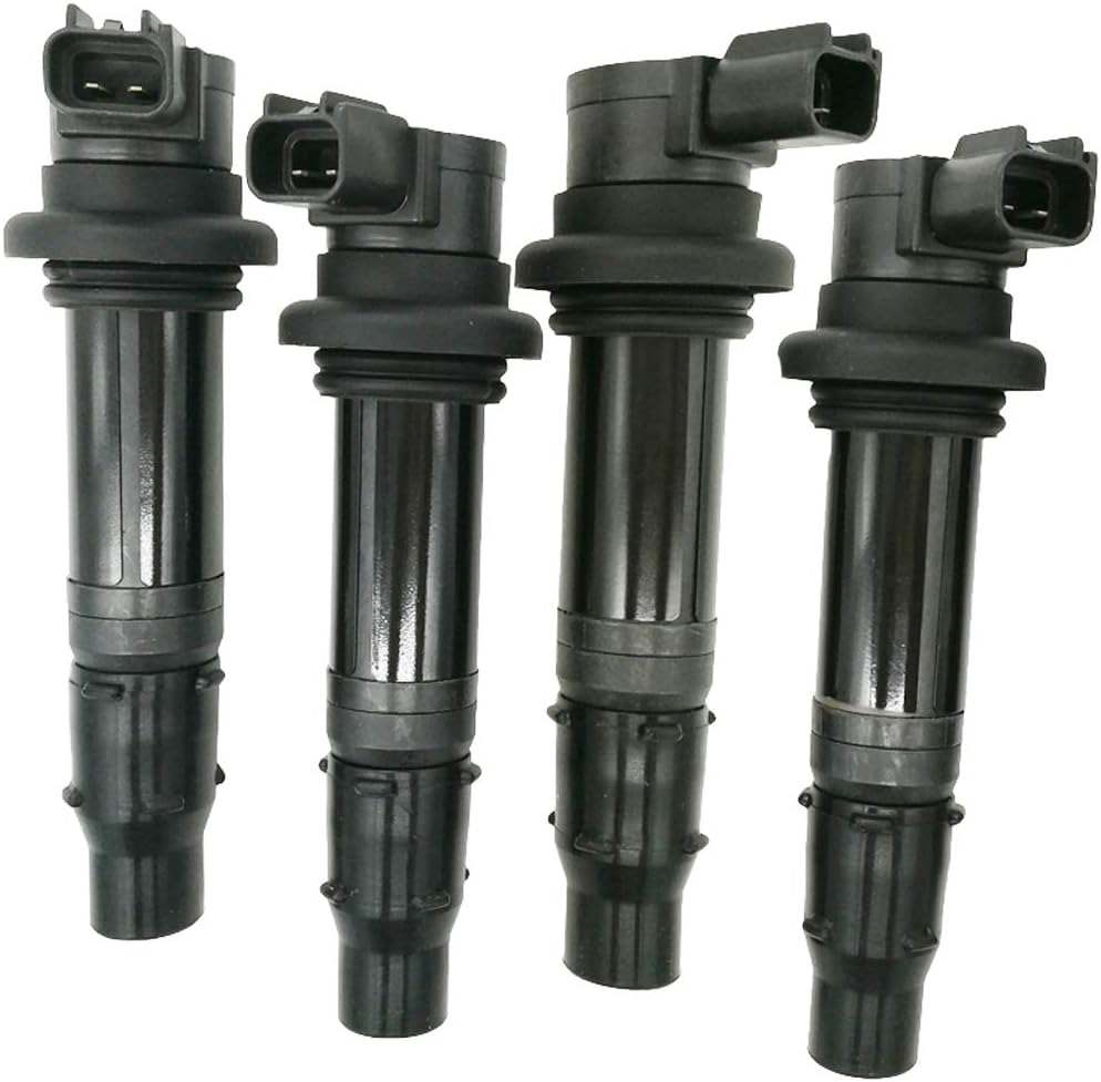 Suitable for 4Pcs Ignition Coil for Yamaha YZF-R1 R6 Vmax 1700 FZ1 (2002-2016) | F6T558