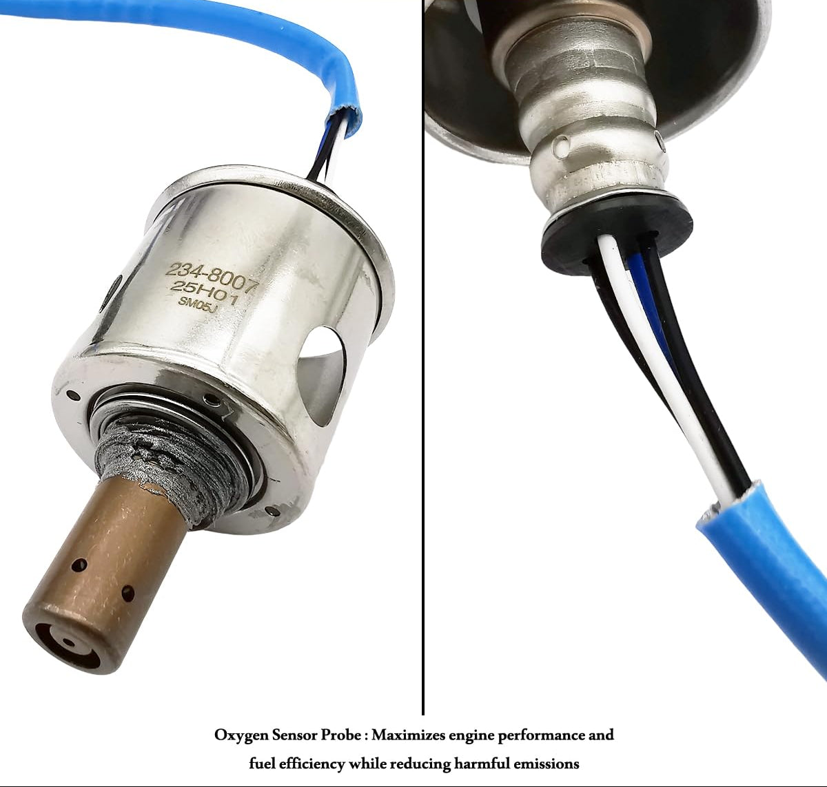 234-8007 Downstream Oxygen O2 Sensor for Lexus GS350 2016-2020, for IS300 IS350 RC300 RC350 2018-2024 8946530B40, 8946530B50, 234 8007