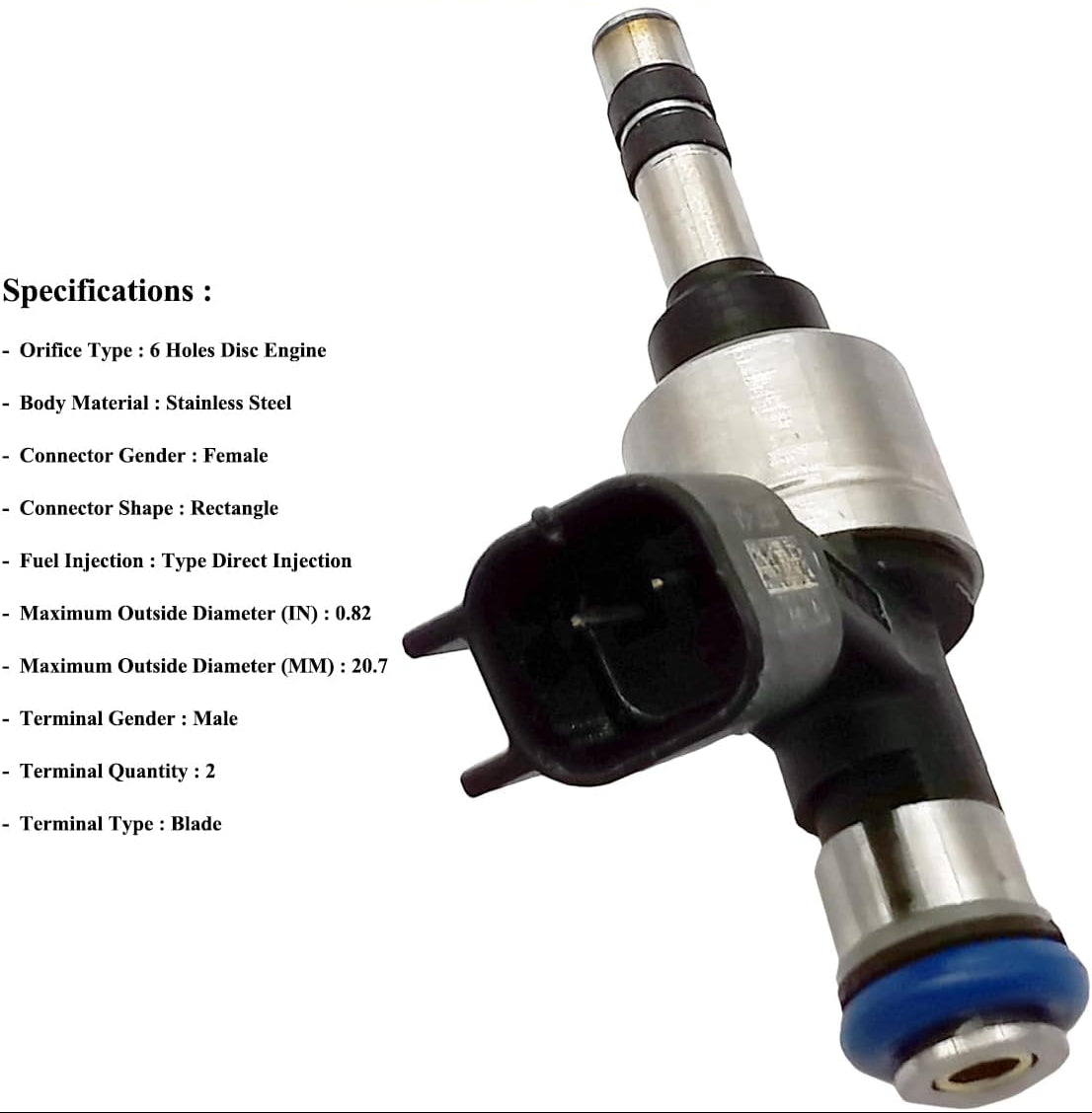 Fuel Injector for Chevy Terrain GMC Cadillac CTS SRX Buick 3.0L 3.6L - 12629927 12642021