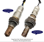 Suitable for 2Pcs Air Fuel Ratio & O2 Sensor for Hyundai Sonata 2.4L (2009-2010) | 234-5081 234-4237