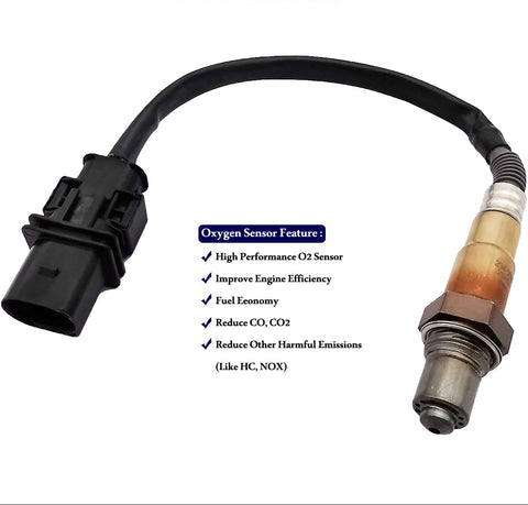 234-5097 Upstream Oxygen O2 Sensor for Ford E-350 Edge Escape Explorer F-250 F-350 Flex Focus Fusion Mustang Police Taurus Lincoln Mercury Sable 8F9Z9F472A, 8F9Z9F472F