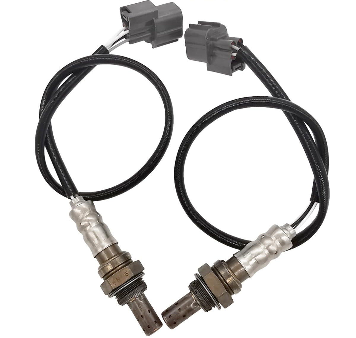 2Pcs 234-4011 234-4098 O2 Sensor Upstream Downstream for Honda 98-01 CR-V/EX 2.0L 97-01 CR-V/LX 2.0L 00-01 CR-V/SE 2.0L 99-00 Civic/Si 1.6L [B16A2 Engine Only] 250-24011 250-24105