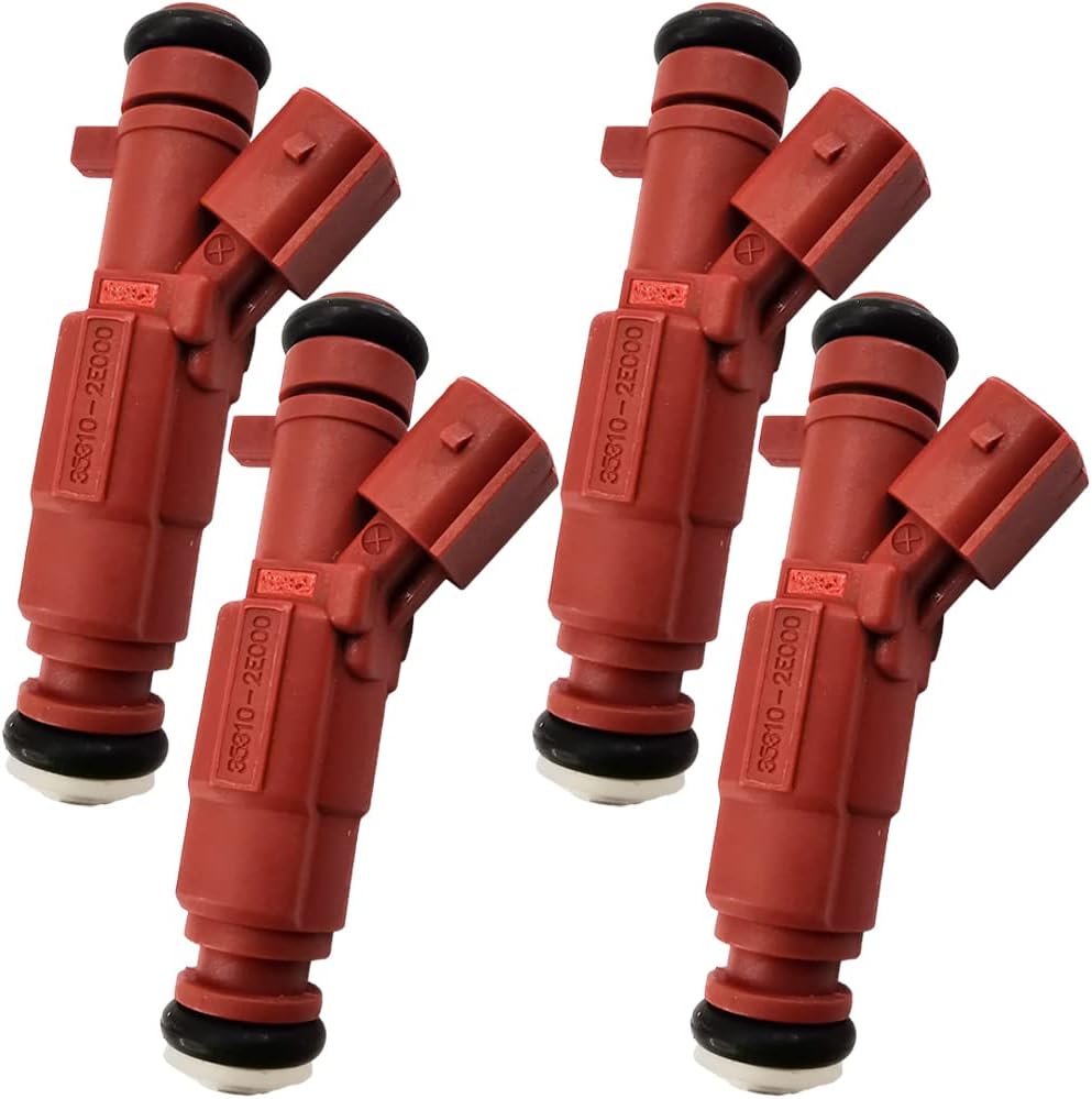 4Pcs Fuel Injector Set for Hyundai Elantra Kia Forte Soul 1.8L | 35310-2E000, FJ1182