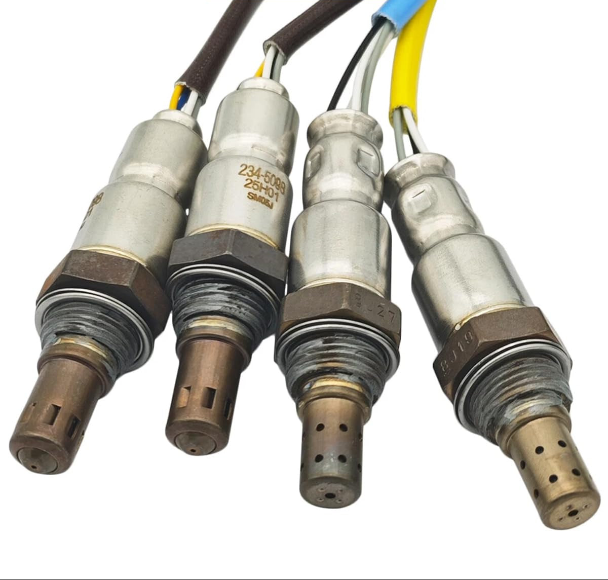 4Pcs O2 Sensor Set for Honda Pilot Ridgeline 3.5L (2012-2015) - 2 * 234-5056 234-4461 234-4580