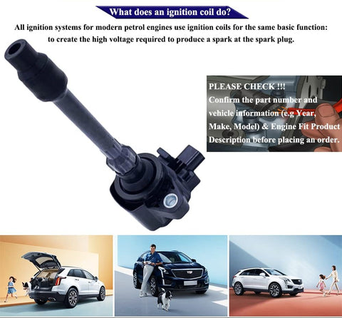 Suitable for 4Pcs Ignition Coil for Honda Civic 2.0L & Fit 1.5L (2015-2020) | 305205R0003