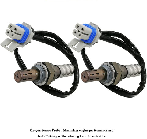 2Pcs Downstream O2 Sensor for Cadillac Escalade Chevy Silverado GMC Yukon | 234-4256