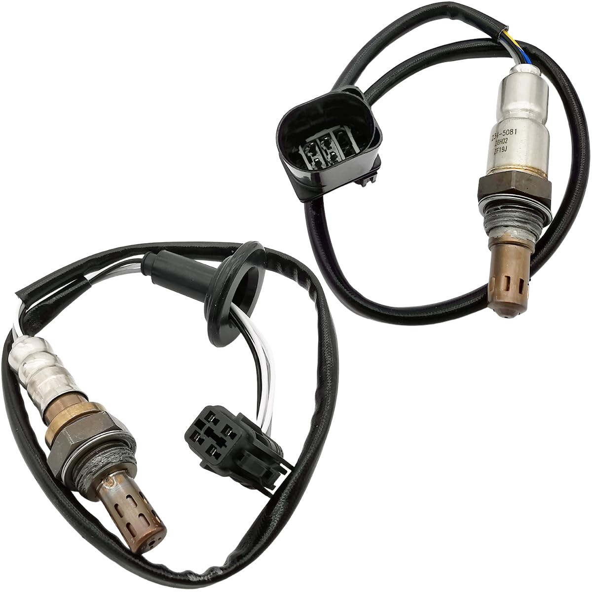 Suitable for 2Pcs Air Fuel Ratio & O2 Sensor for Hyundai Sonata 2.4L (2009-2010) | 392102G300 392102G400