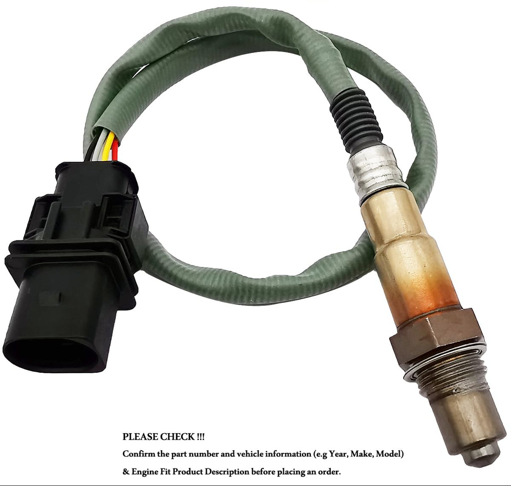 2Pcs 0035427018 Upstream Oxygen O2 Sensor 5-Wire Wideband LSU 4.9 Sensor 1 for Mercedes C300 CLK350 CLK550 E350 E550 G550 GL450 GL550 S400 S500 SL550 SLK300 SLK350 234-5096