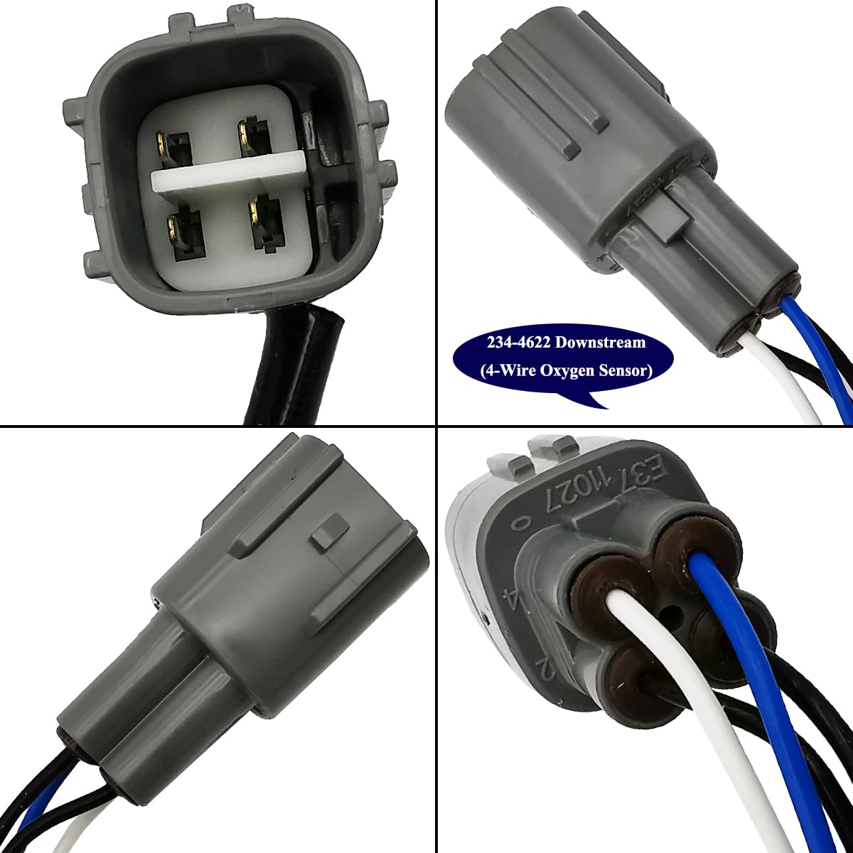 2Pcs Air Fuel Ratio & O2 Sensor for Toyota RAV4 2.4L (2006-2008) - 234-9041 234-4622