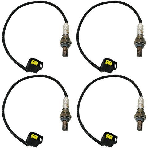Suitable for 4Pcs O2 Sensor Set for Jeep Liberty 3.7L (2004) | 234-4587 234-4771