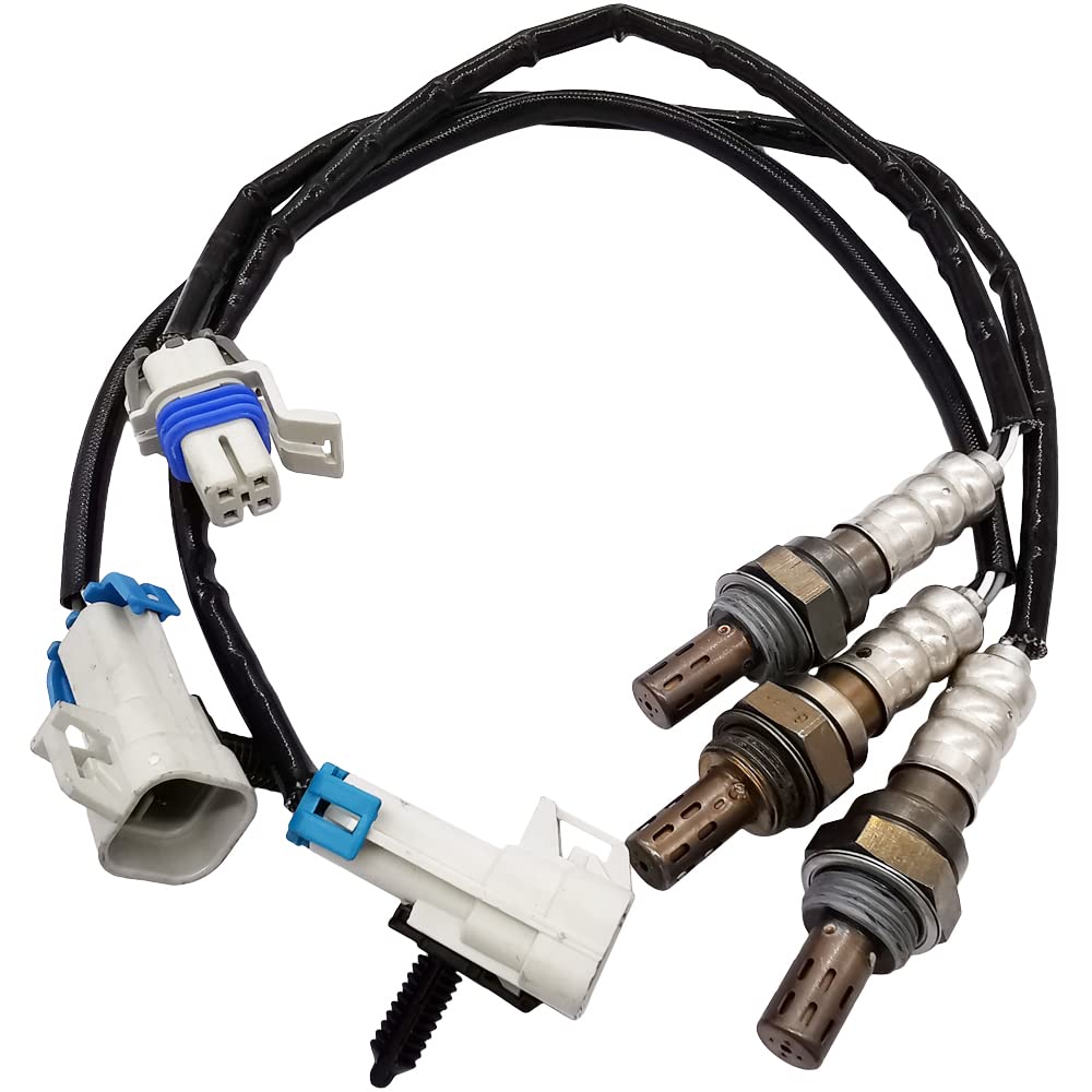 3Pcs O2 Sensor Kit for Chevy Impala Cadillac Deville Pontiac (2000-2011) | 234-4650 234-4647