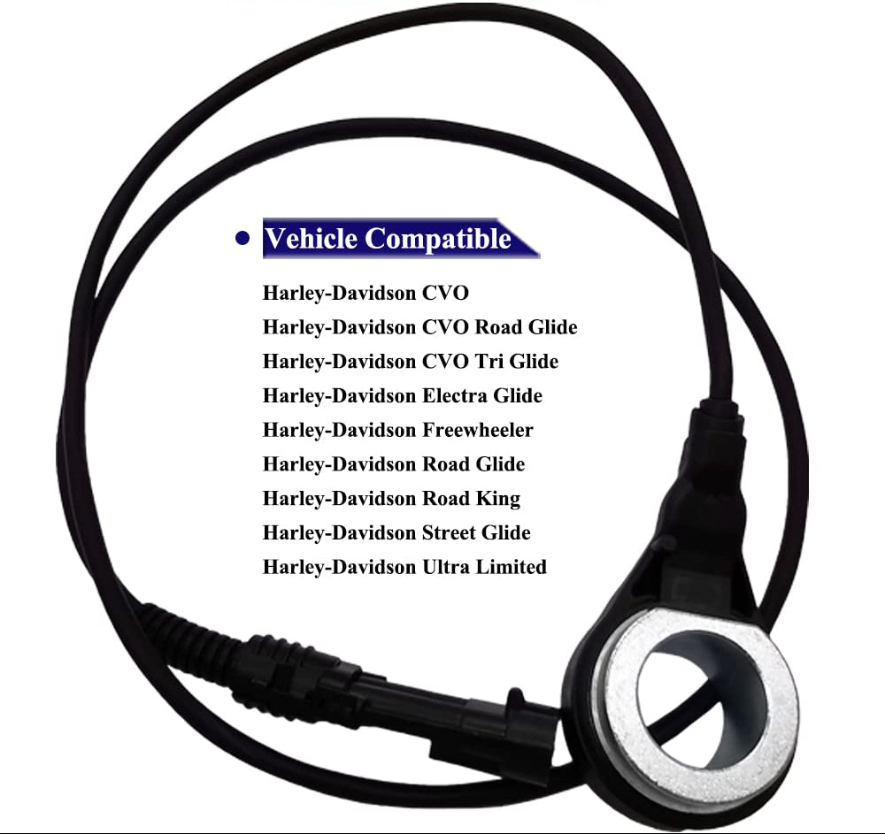 Front ABS Wheel Speed Sensor for Harley Davidson CVO Road Glide - 32700015