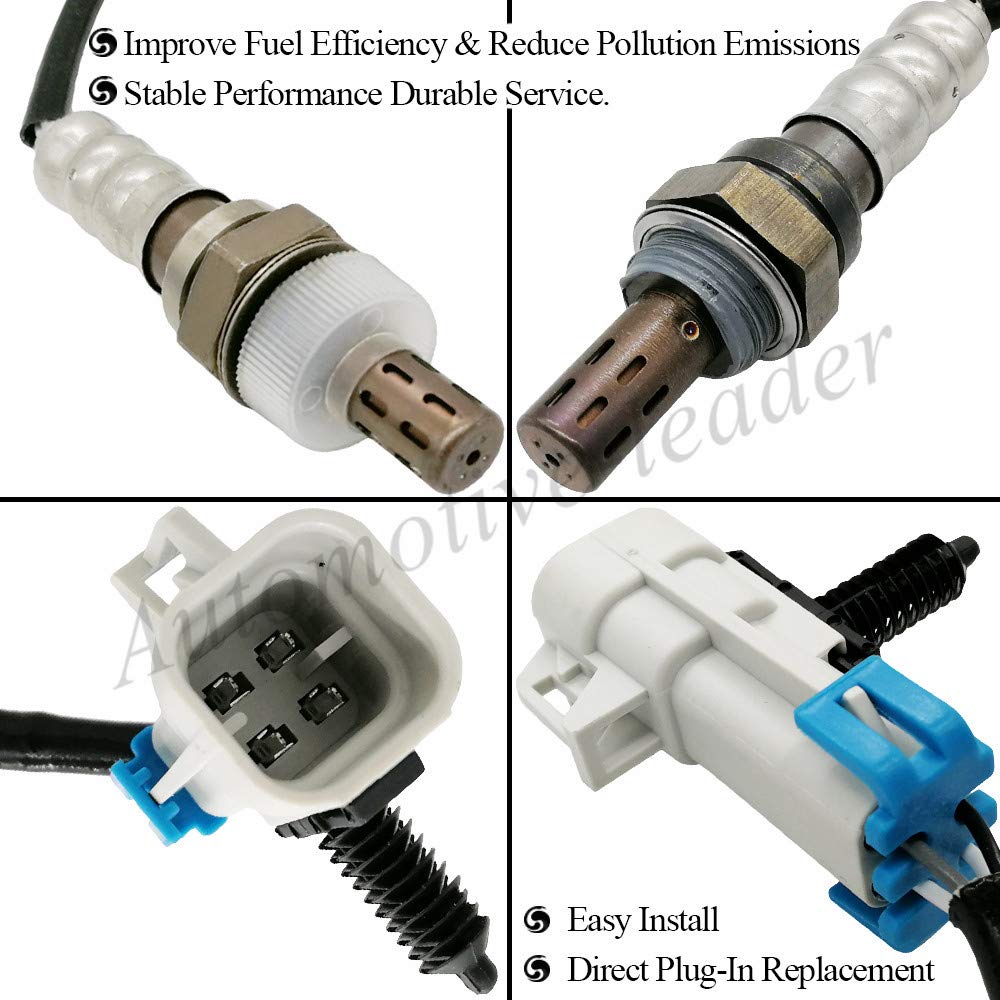 4Pcs Oxygen Sensor Set for GMC Yukon & Sierra 1500/2500 (2008-2014) | Full Kit 234-4256 & 234-4668