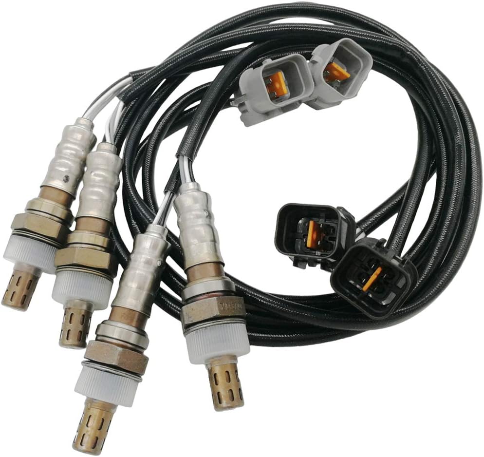 Suitable for 4Pcs O2 Sensor for Mitsubishi Montero Sport 3.0L (1997-2006) | 234-4633 234-4657 234-4741 234-4742