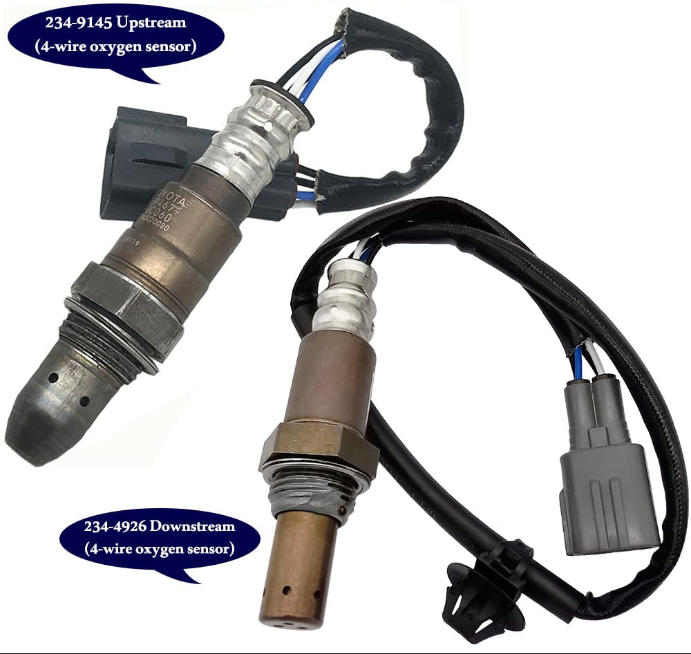 2Pcs Air Fuel Ratio & O2 Sensor for Toyota Tundra Sequoia Tacoma (2013-2016) | 234-9145 234-4926