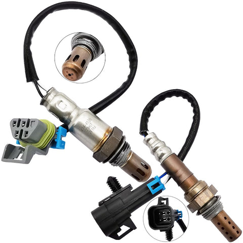 2Pcs O2 Sensor Up/Down for Chevy Equinox GMC Terrain 2.4L | 234-4242 234-4530