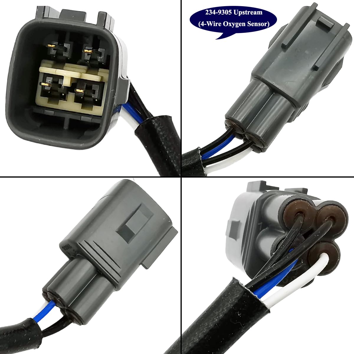 2Pcs 234-9305 234-9308 Upstream Downstream Oxygen O2 Sensor for Lexus LC500H 2018-2024, for Lexus LS500H 2018-2024 3.5L V6 89467-11010 89467-11030