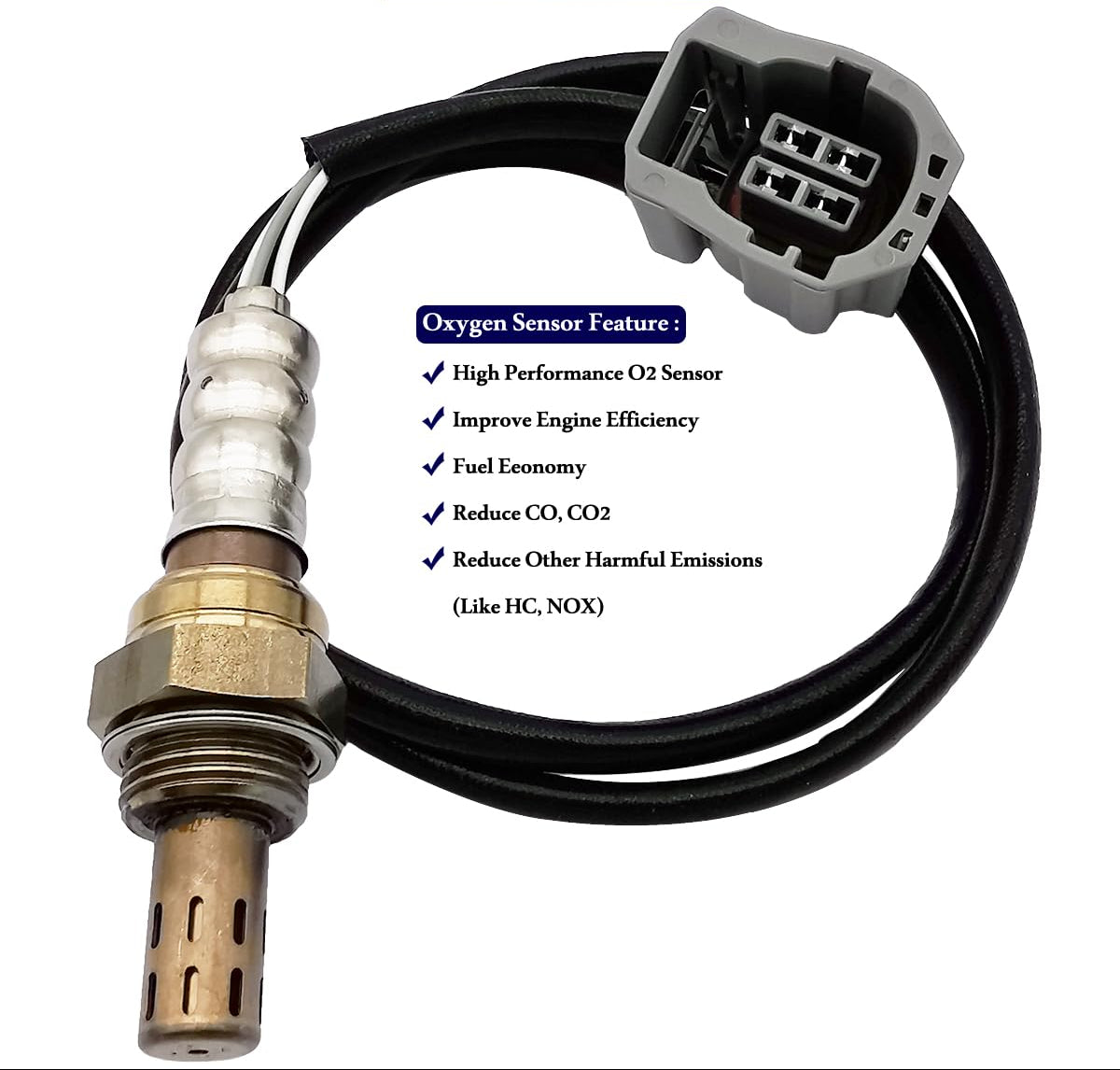 Downstream O2 Sensor for Mazda 3 2.3L (2007-2013) - L34B18861A, L34B18861B