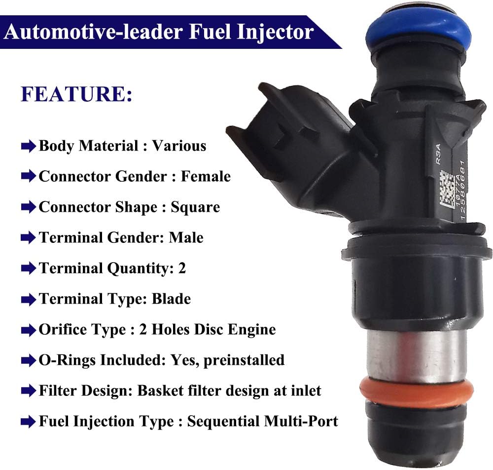 8Pcs Fuel Injectors for Chevy Silverado Tahoe GMC Sierra Yukon 4.8L 5.3L 6.0L | 12580681 217-1621