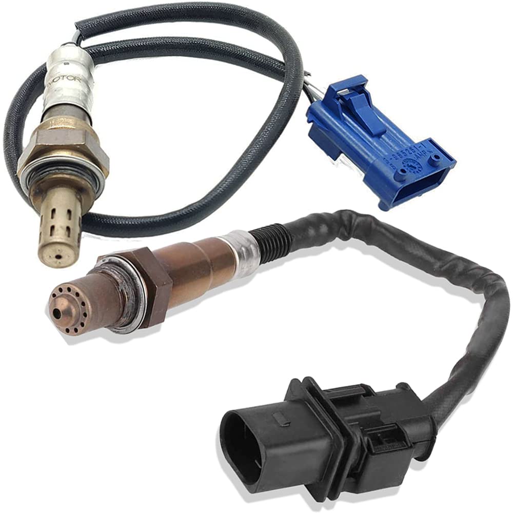 2Pcs Air Fuel Ratio & O2 Sensor for Mini Cooper 1.6L (2007-2010) - 11787590713 11787548961